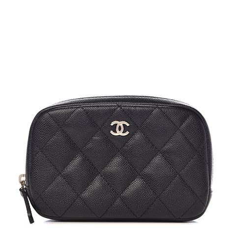 chanel mobile phone pouch|chanel cosmetic pouch price.